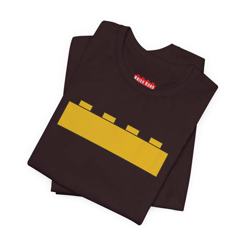 Gold Brick T-Shirt – Simple, Bold, and Classic