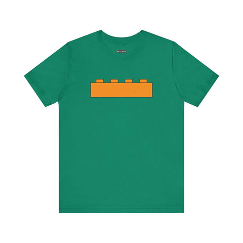 Orange Brick T-Shirt – Simple, Bold, and Classic