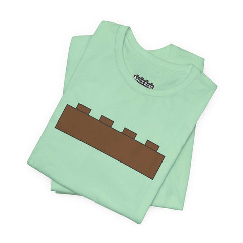 Brown Brick T-Shirt – Simple, Bold, and Classic