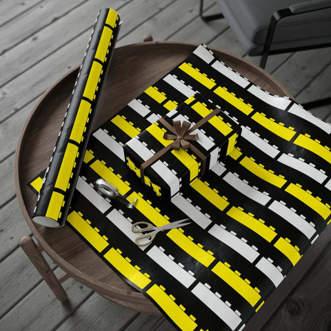 Bat Bricks Wrapping Paper