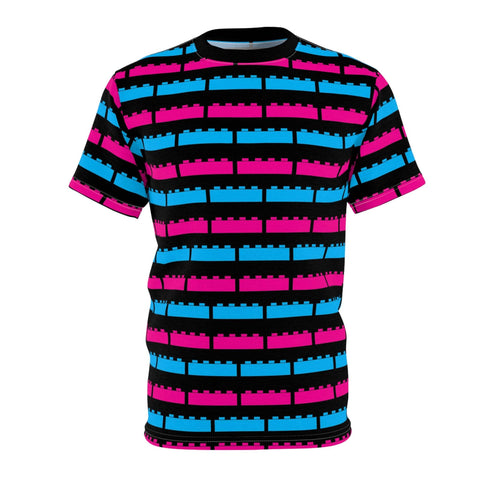 Miami Vice Colors - Unisex Cut & Sew Tee (AOP)