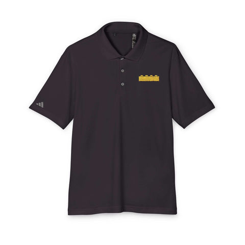 Yellow Brick adidas Unisex Performance Polo