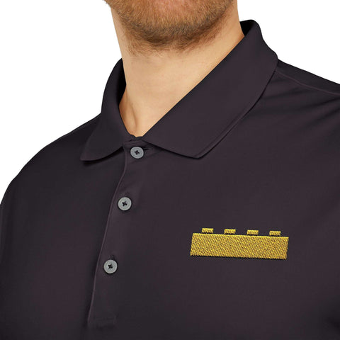 Yellow Brick adidas Unisex Performance Polo