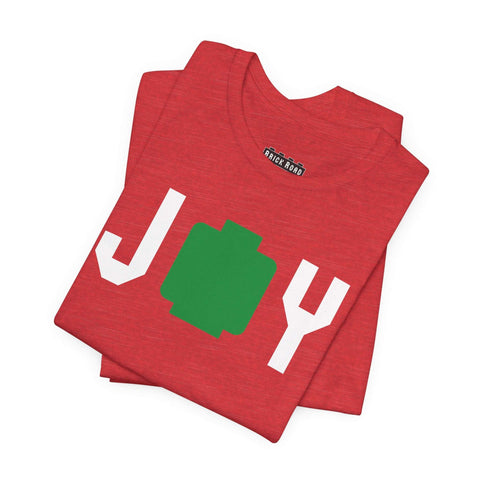 Joy Holiday BOLD Brick Unisex Tee