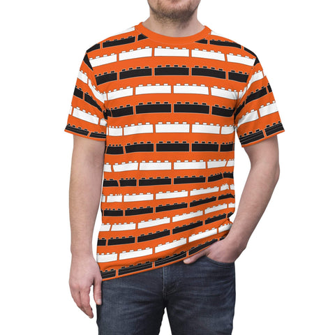 Halloween Colors - Unisex Cut & Sew Tee (AOP)